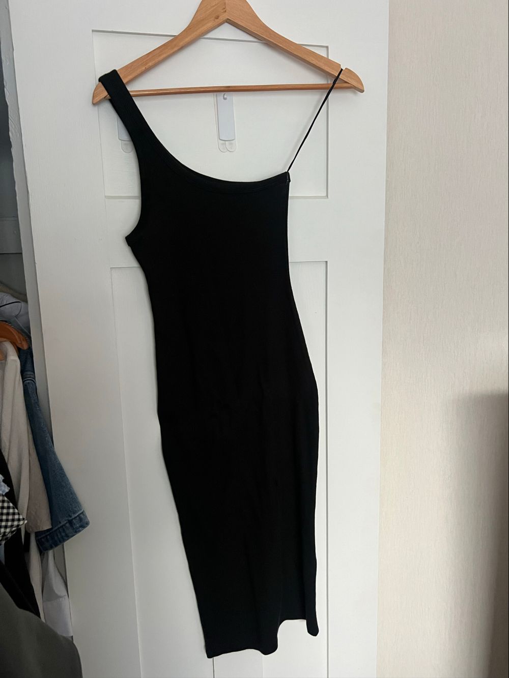 ZARA Black Midi Dress