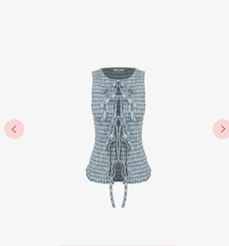 Ruby Trulli Tie Top