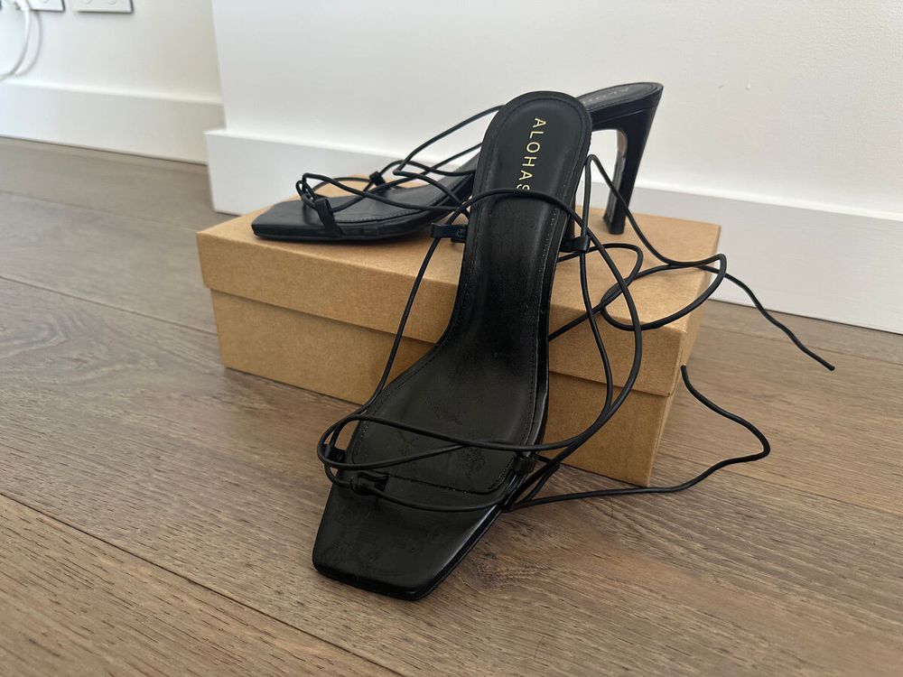 Bellini Sandal Black Leather