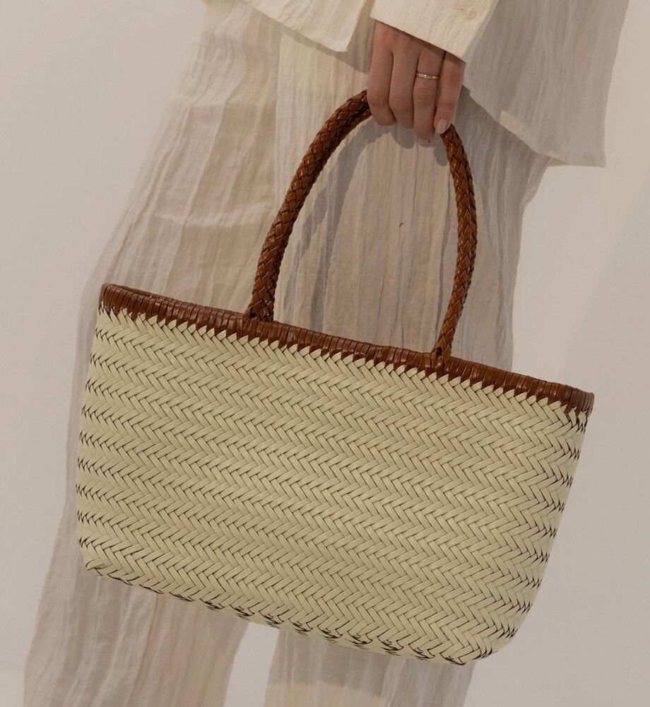 Amelia Bag - Cream/Vintage Tan