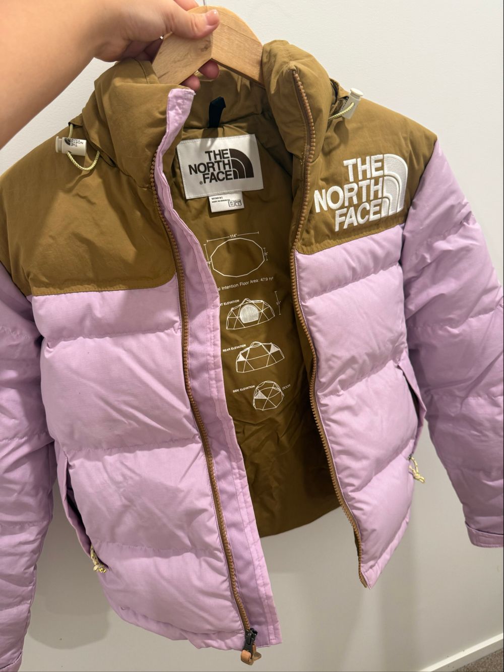 The north face puffer jacket