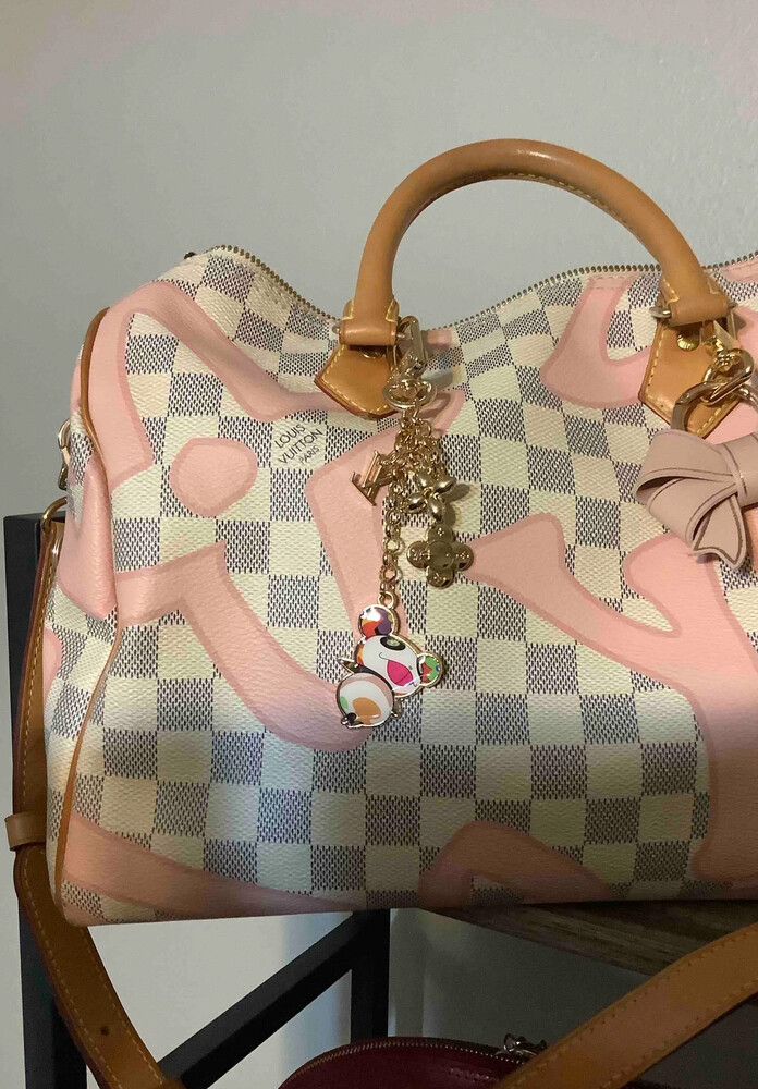 LV Murakami panda charm