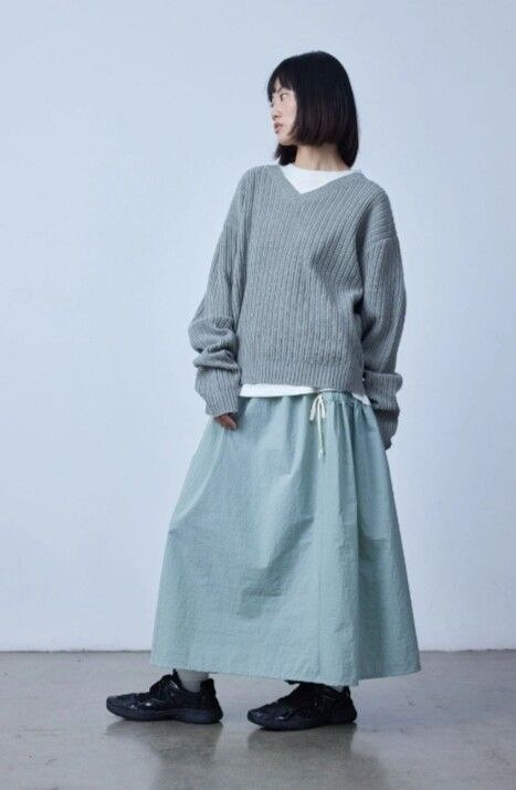 Lambswool blend knit jumper