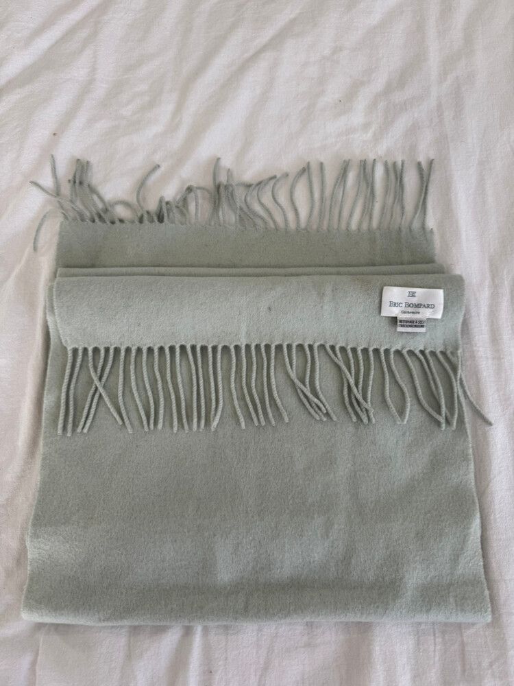 Eric Bompard Green Scarf
