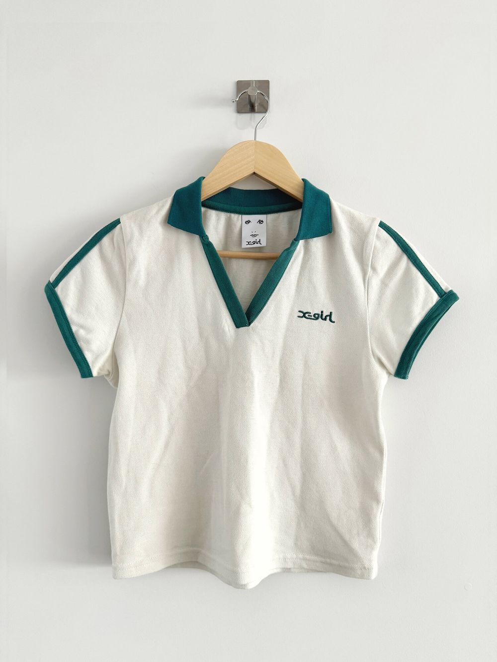 X-Girl Polo T Shirt