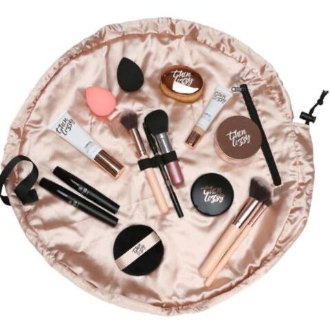 Drawstring Travel Makeup Bag