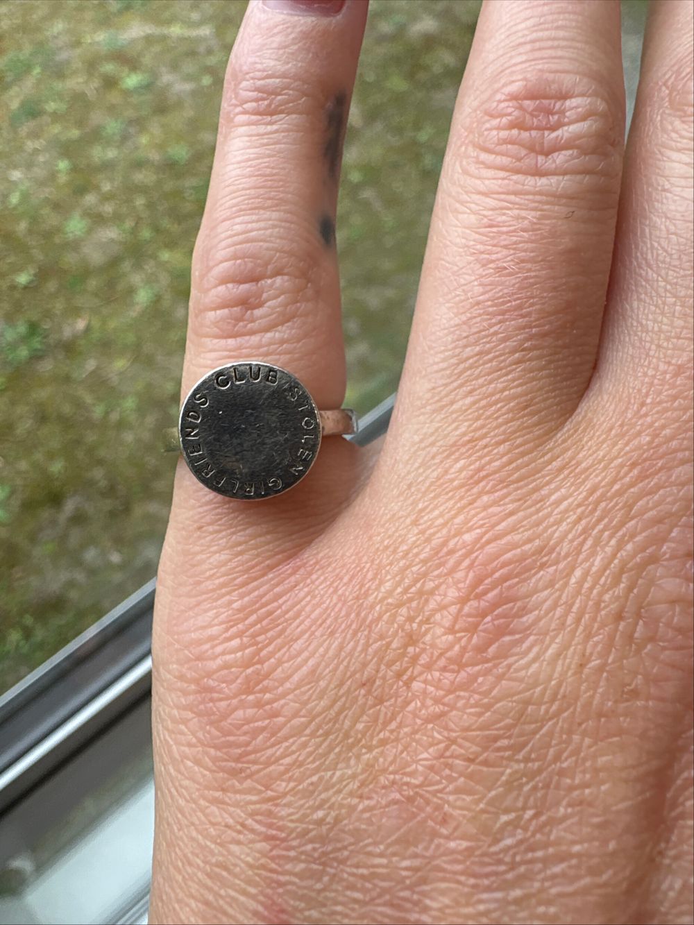 Stolen Girlfriends Club Silver Ring