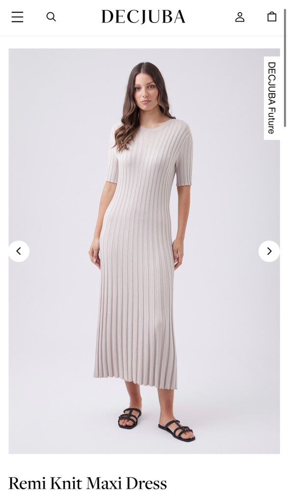 Decjuba - Remi Knit Maxi Dress on Designer Wardrobe