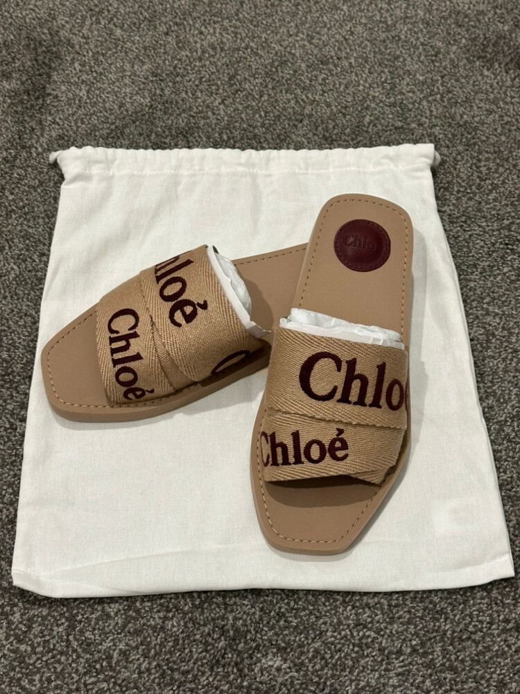 Chloé Beige Slides Size EU 39 brand new