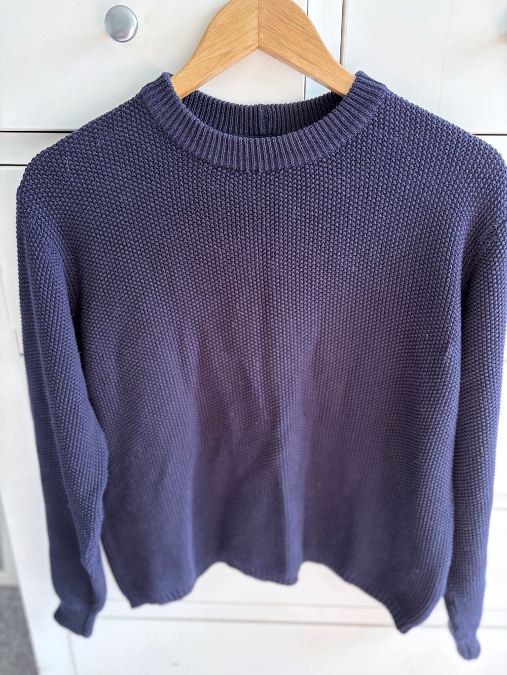 Kowtow Navy Blue Cotton Jumper