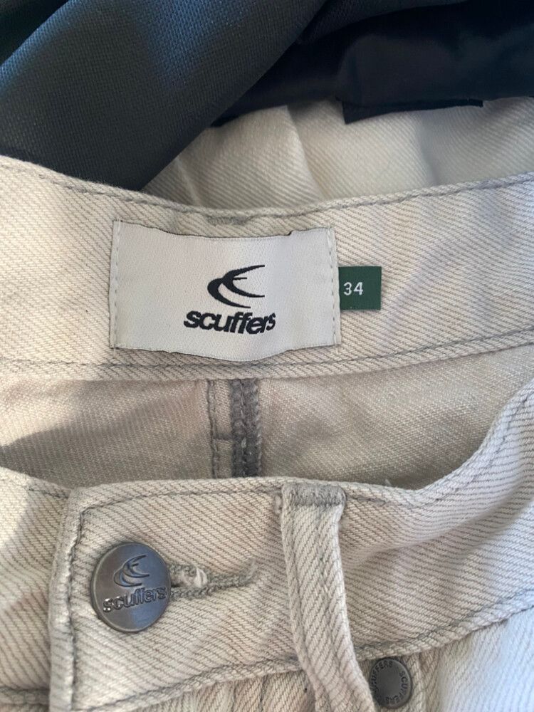 Scuffers Beige Wide Leg Jeans