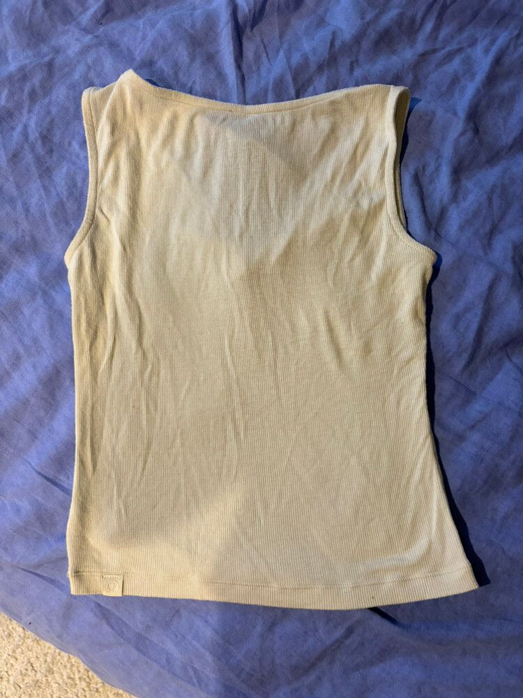lulu cream tank