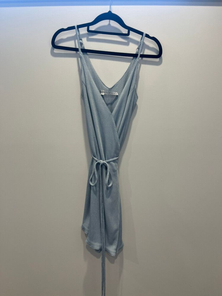 Stolen From My Sister Blue Playsuit Size M
