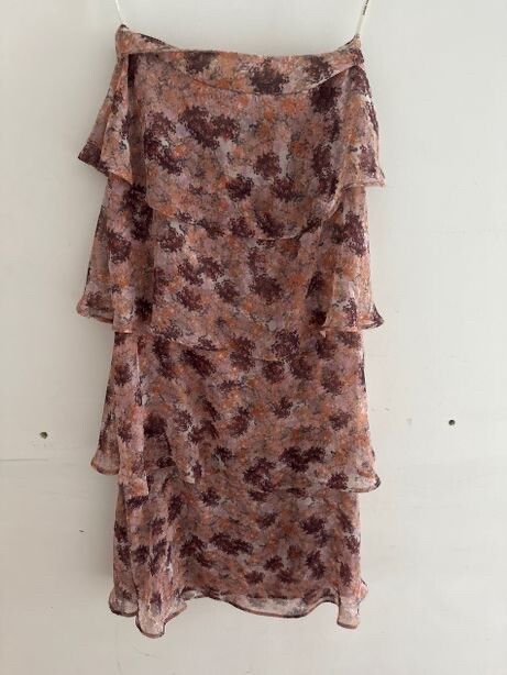 Tiered Juliette Hogan Skirt, Size 4