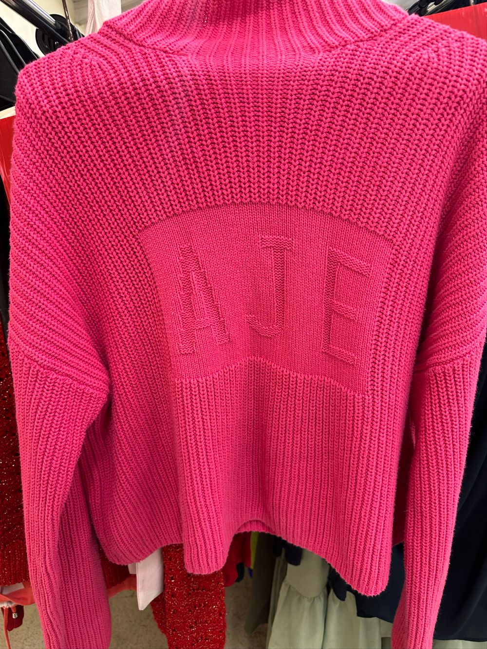 Aje Pink Knit Jumper