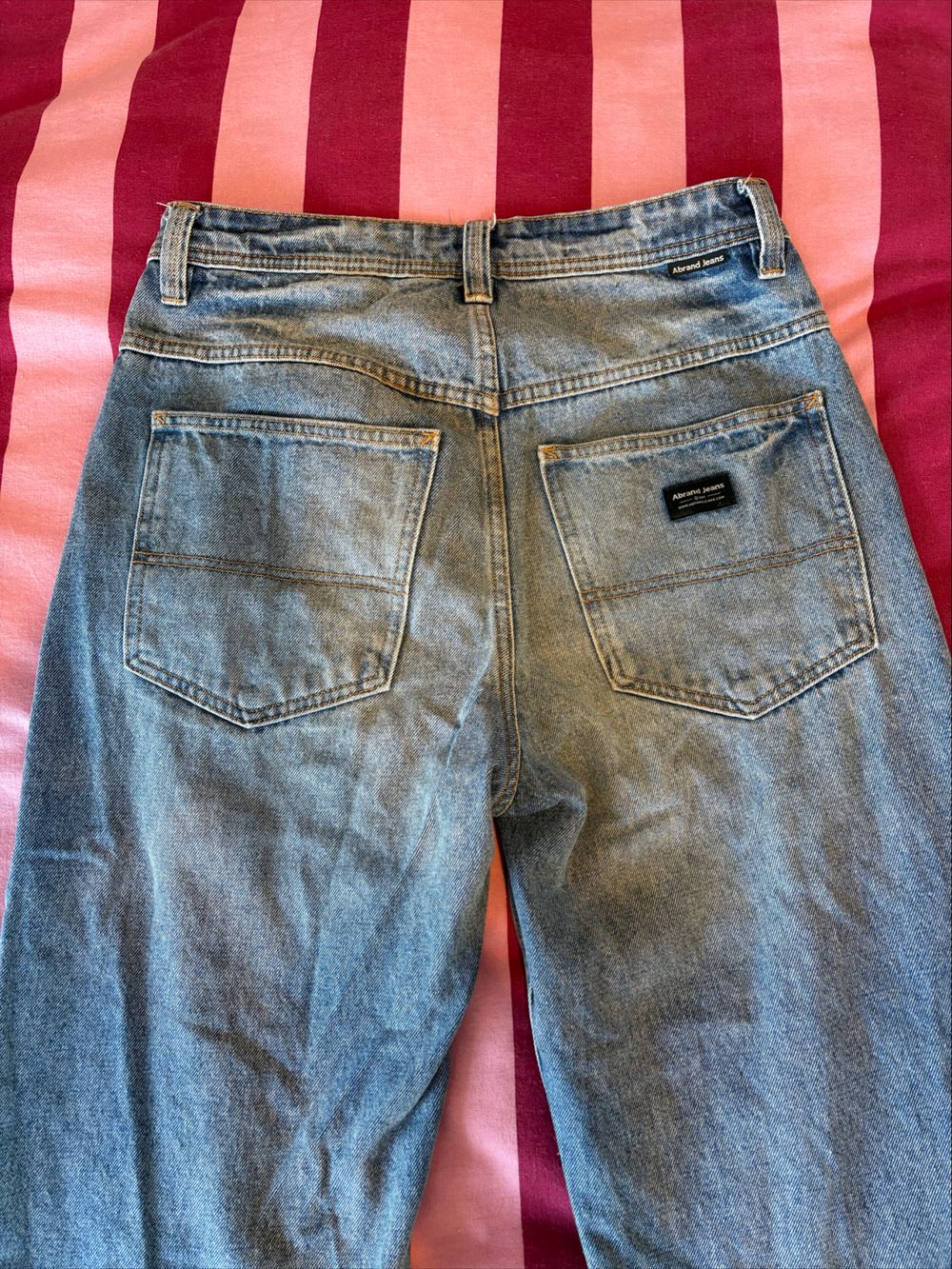 Abrand Jeans Blue Straight Leg Jeans