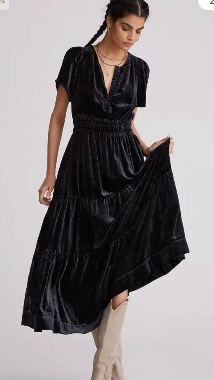 hottest black dresses Black Beaded Straps Prom Dress | Long Sweetheart Formal Gown