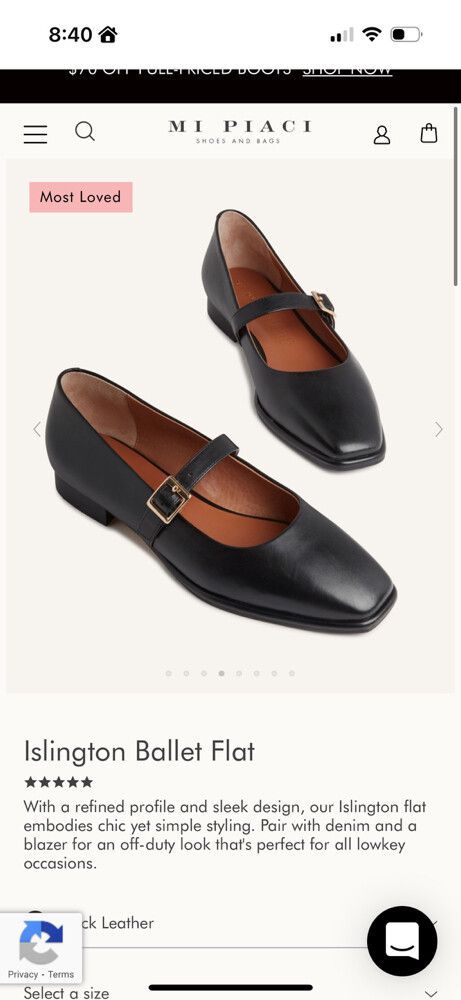 Islington Ballet Flat