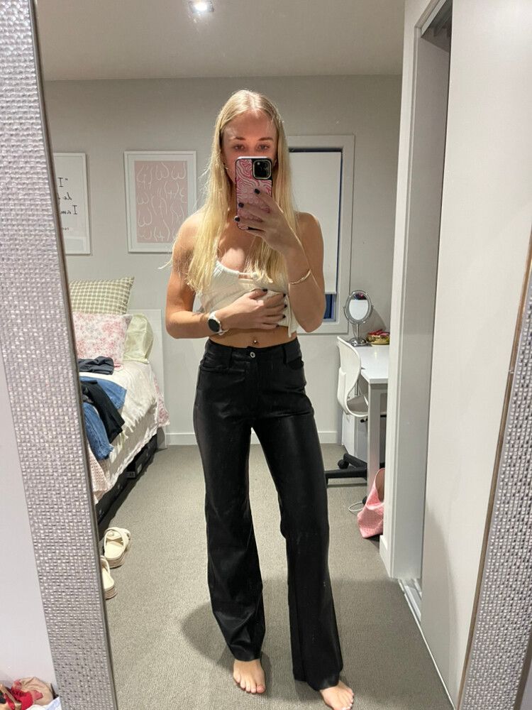 Tigermist Leather Pants