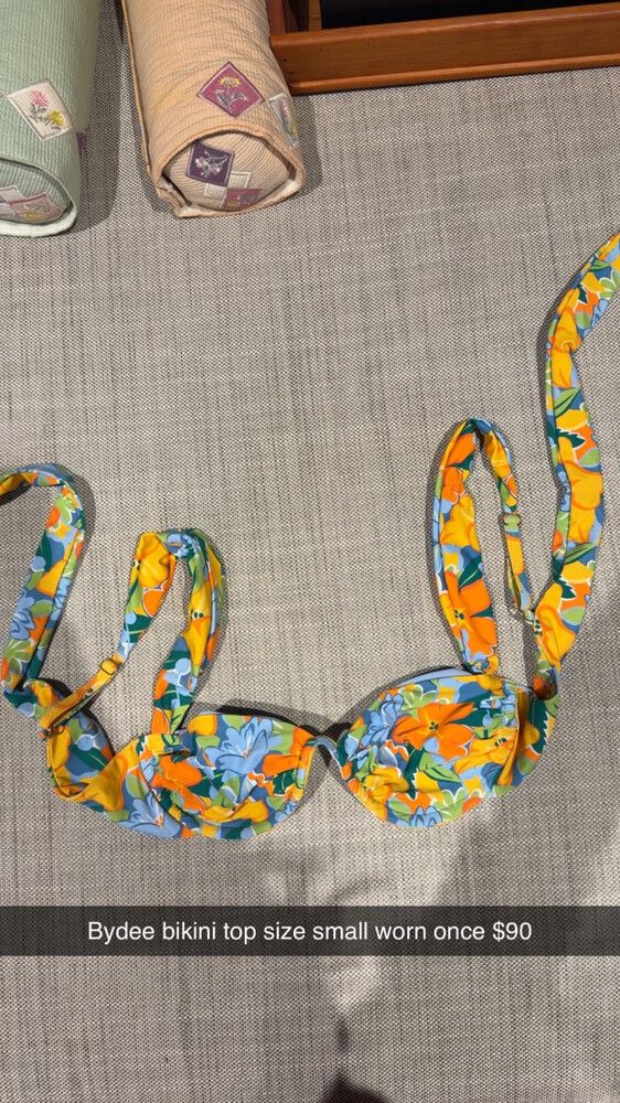 Bydee Multicolour Floral Bikini Top