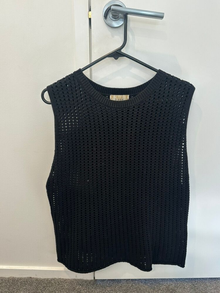 DISSH Black Knit Tank