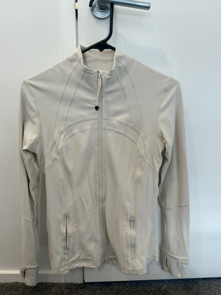 Lululemon white Zip-Up Jacket