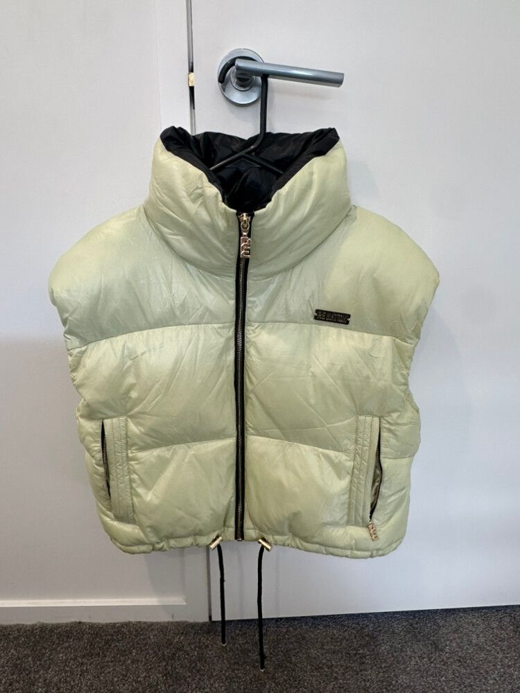 PE Nation Green Puffer Vest