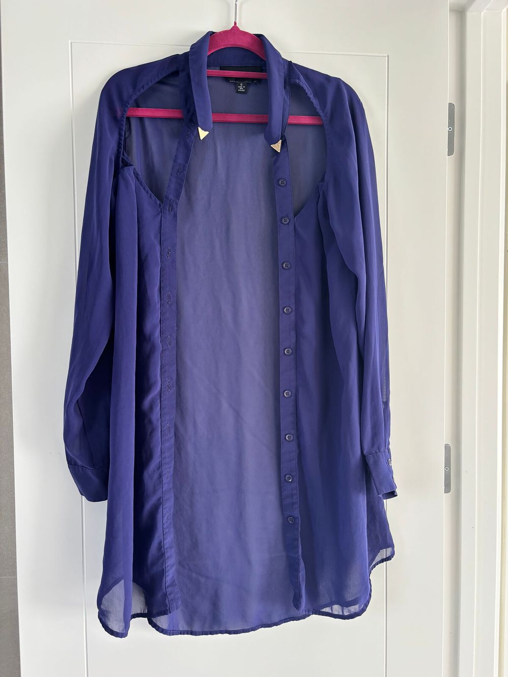 Purple Moochi Shirt Dress