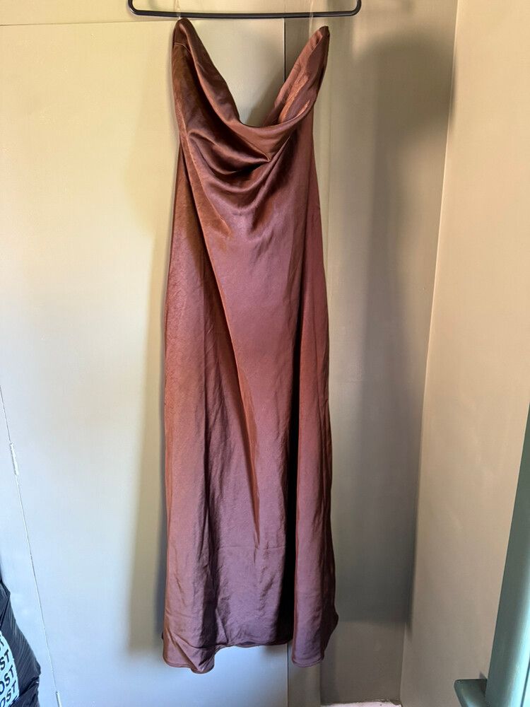silk spiral evening dress - dark brown reviews Zapakasa Women Black Sweetheart Ruffled Formal Dress Ruched Strapless  Mermaid Evening Dress main image 0
