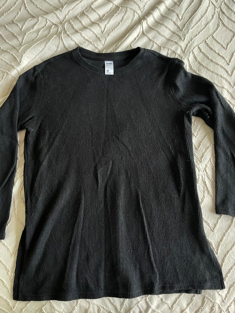 Black Long Sleeve Jersey