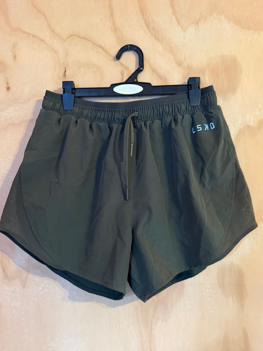 LSKD Khaki Activewear Shorts