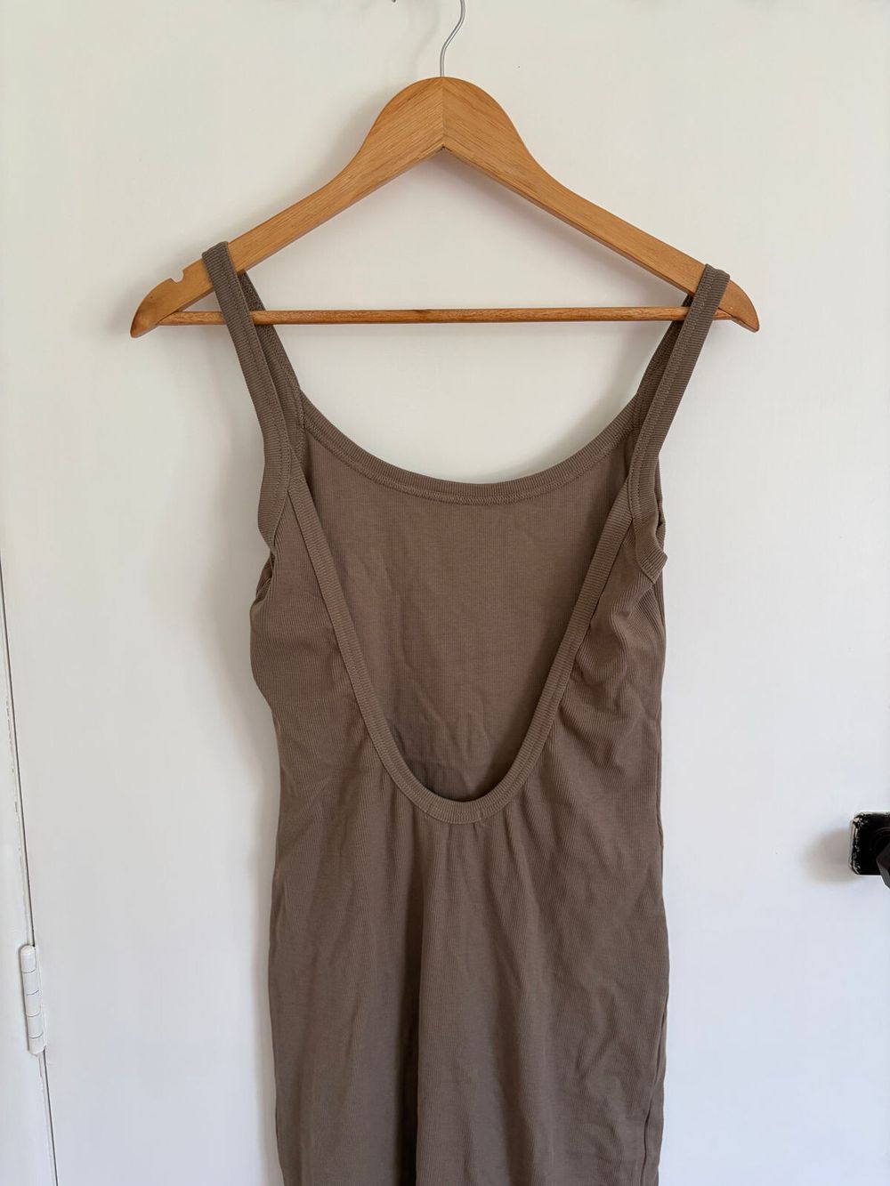 Khaki Maxi Dress