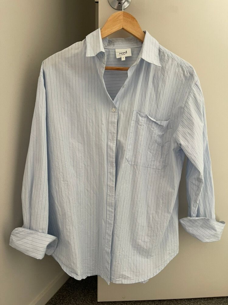 Seed Heritage Blue Striped Shirt