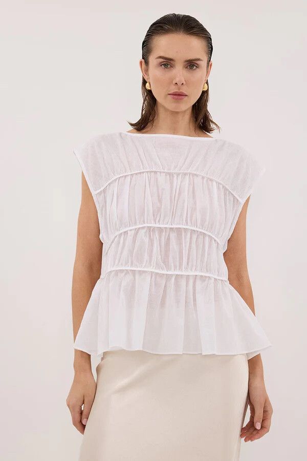 Dissh Flynn linen top