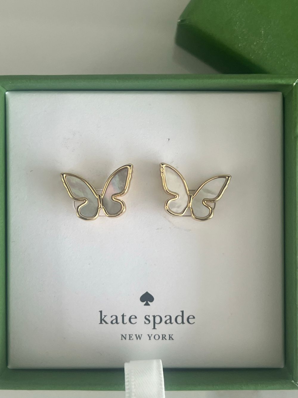 Kate Spade Gold Butterfly Earrings