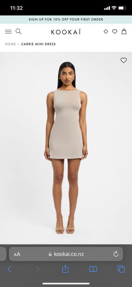 kookai carrie mini dress Shop the Carrie Mini Dress at Kookai