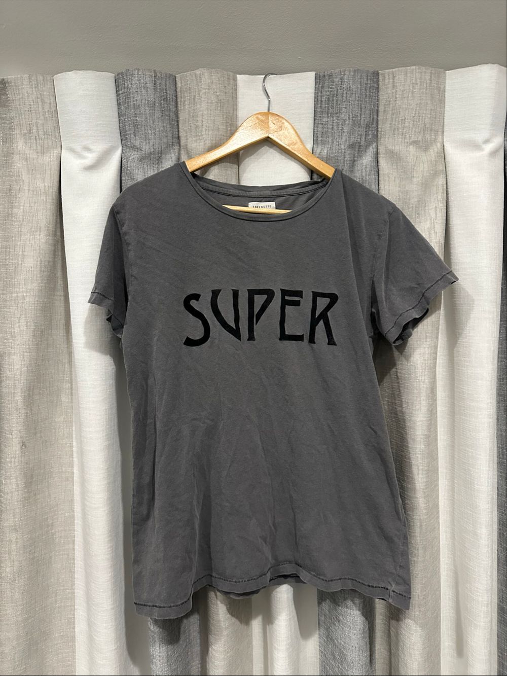 Grey Super Graphic T-Shirt