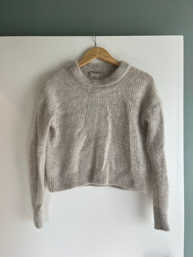 Everlane Cream Alpaca Jumper