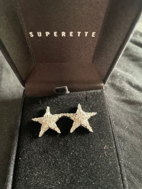 Crystal Star Earrings