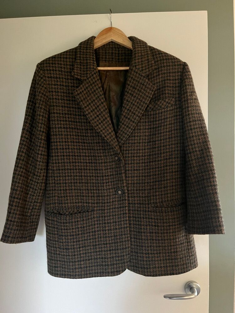 Harris Tweed Brown Blazer