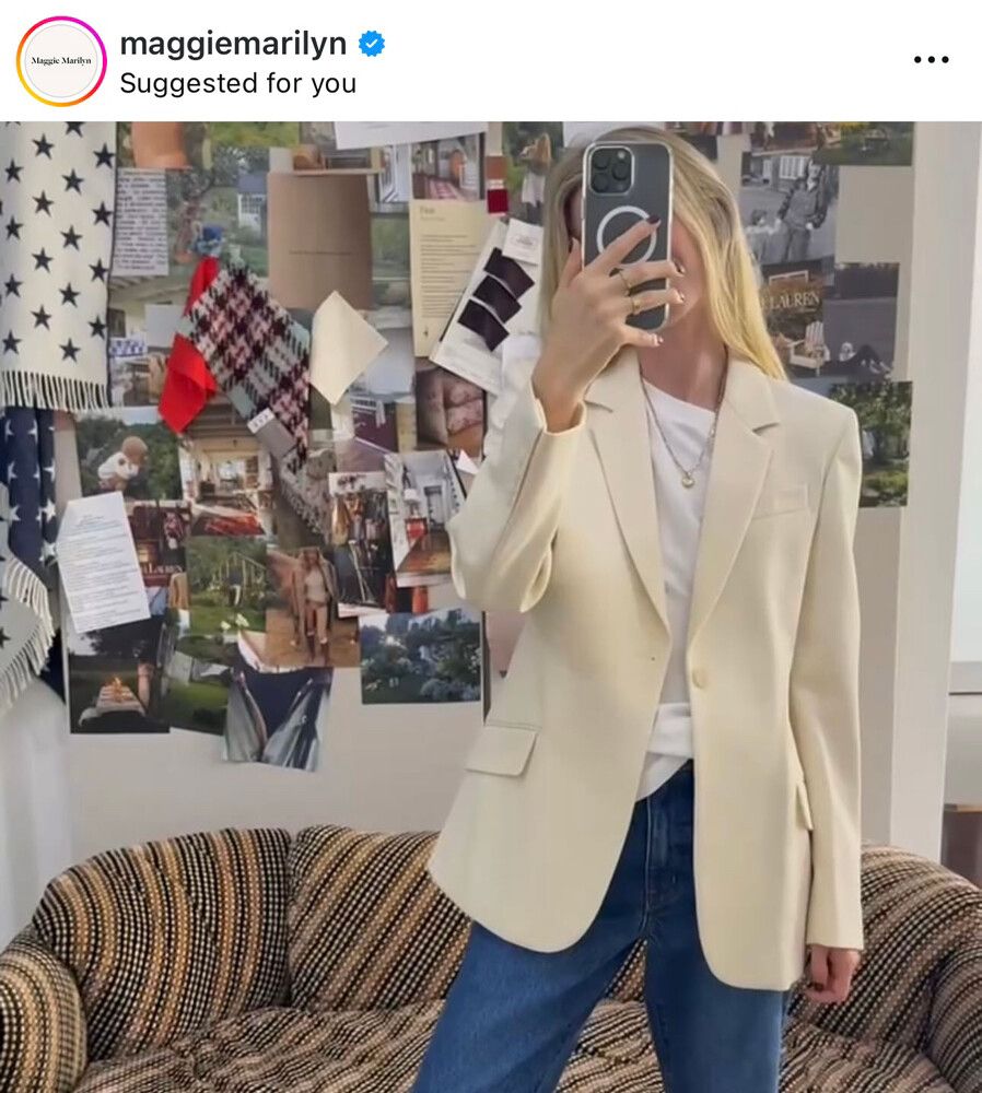 Maggie Marilyn 01 Blazer