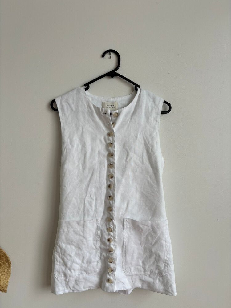 Dissh Linen Vest