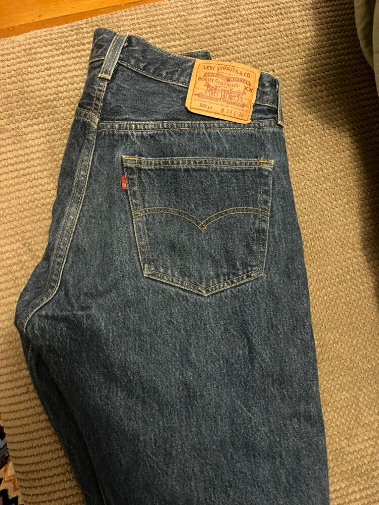 Blue Vintage Levi’s 501s