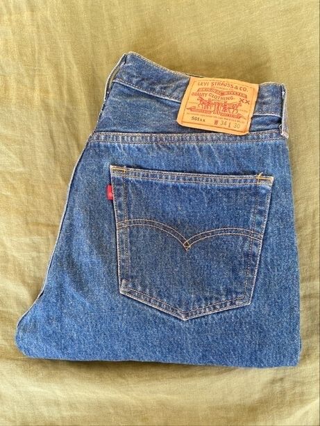 Blue Vintage Levi’s 501s
