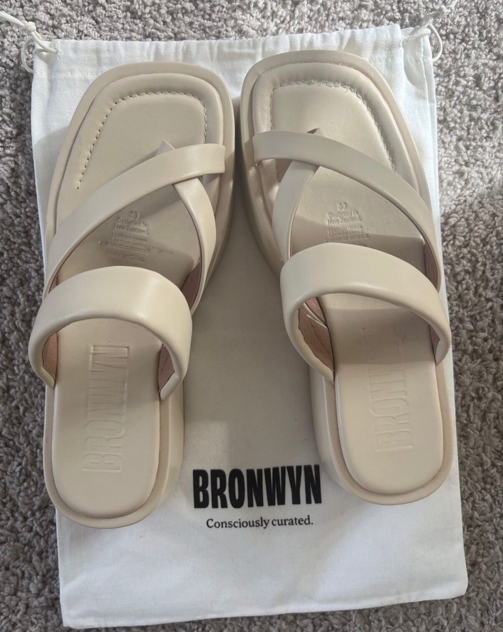 Bronwyn Billie Sandal - Cream