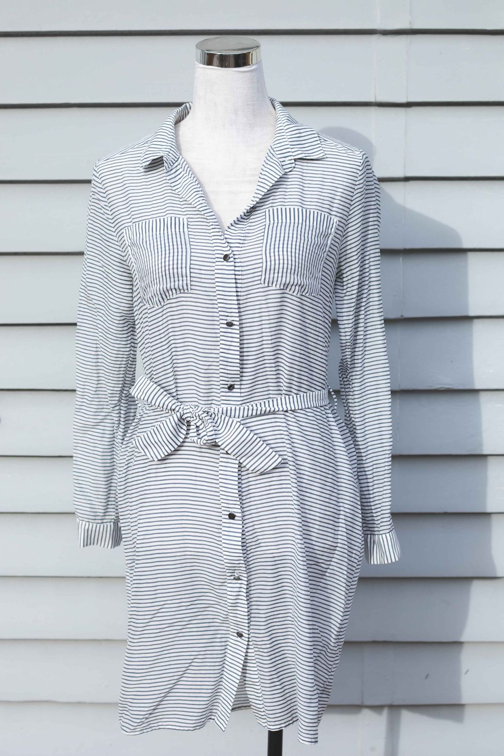 Karen By Simonsen striped shirt dress