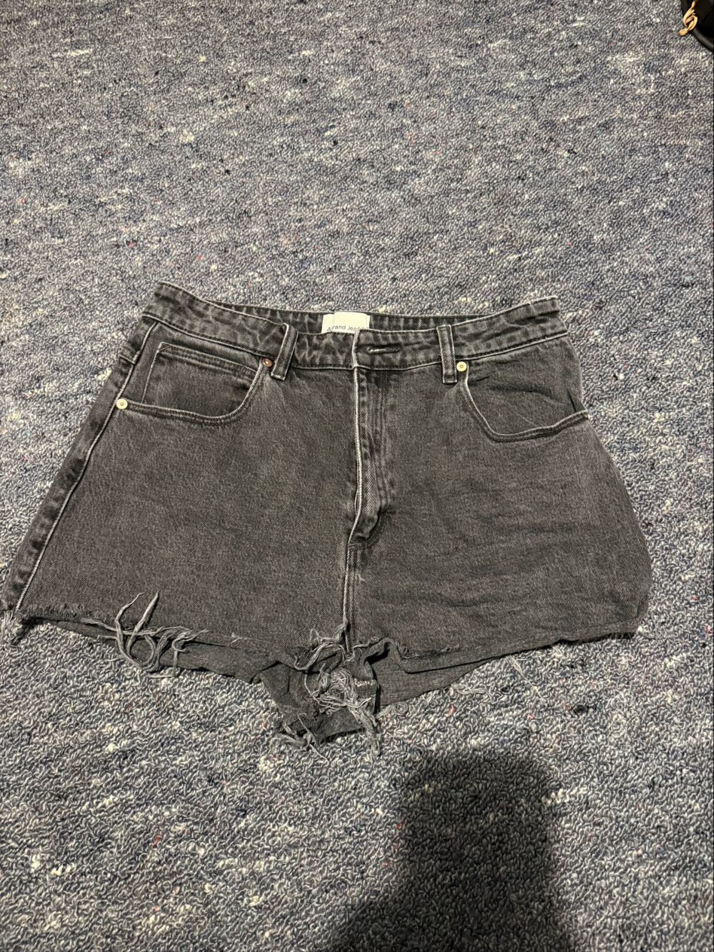 abrand jeans -  high relaxed short