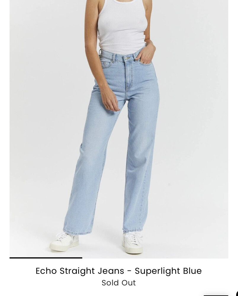 Dr Denim Echo Straight Leg Jeans