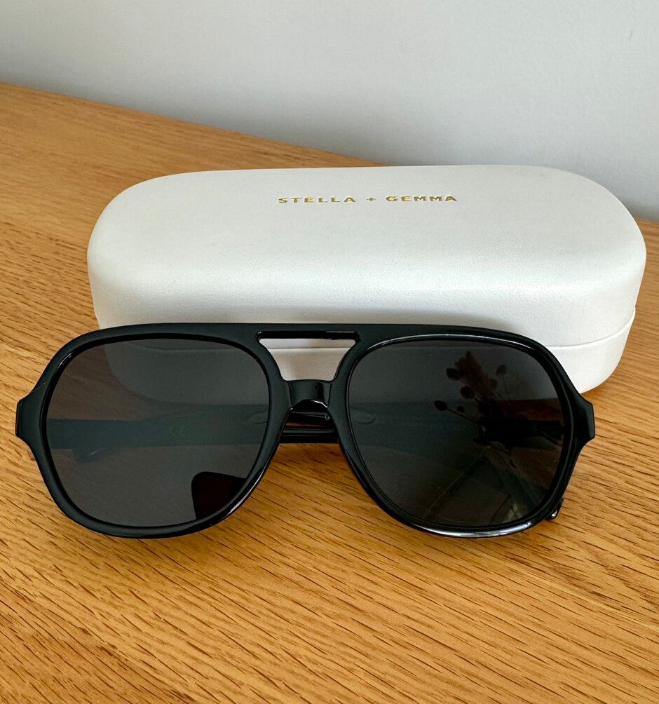 Stella + Gemma Black Sunglasses