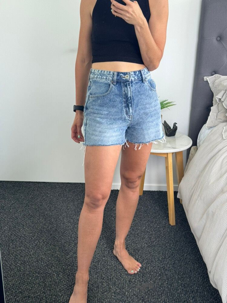 High Waist Mom Shorts
